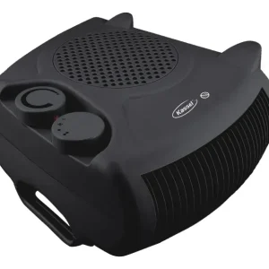 CALOVENTILADOR KASSEL HORIZONTAL NEGRO