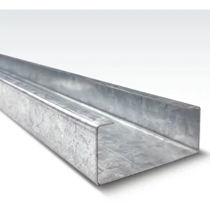 PERFIL C GALVANIZADO 100 MM X 2 MM X 6 MTS