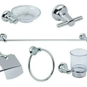 ACCESORIO PARA BAÑO KIT 6 PZAS - GRILEF