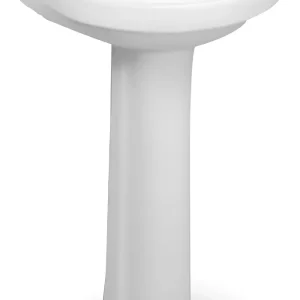 LAVA MANOS CON PEDESTAL BLANCO - MODELO ZIP INCEPA
